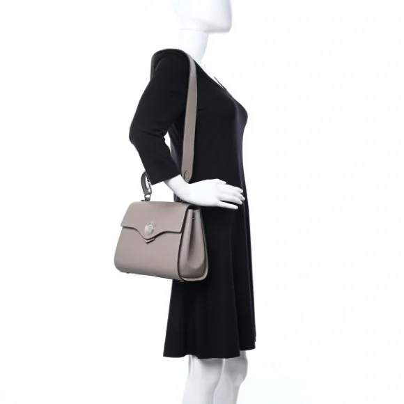 Discontinued MOYNAT Voyage Taurillon Blush PM Touterelle w/zip pouch & dust bags - Picture 15 of 15